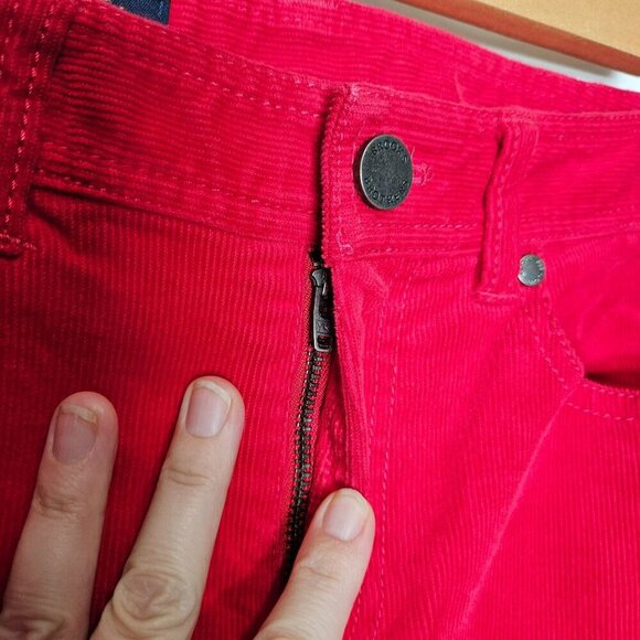 Brooks Brothers‎ Womens Red Corduroy Pants Size 6 - Picture 7 of 12